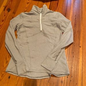 Lululemon grey herringbone pullover